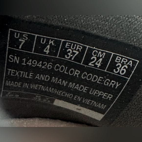 EUC Gray Slip On Sneakers | 7 - Picture 8 of 9